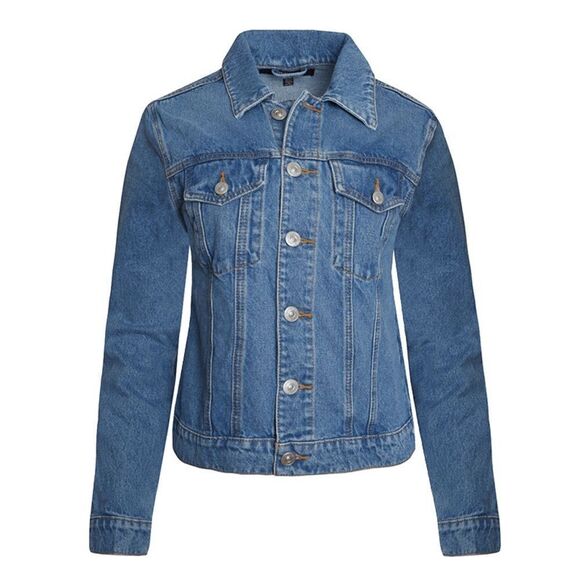 Hudson Jeans denim jacket classic trucker brand new in bag size S/M - Picture 1 of 5